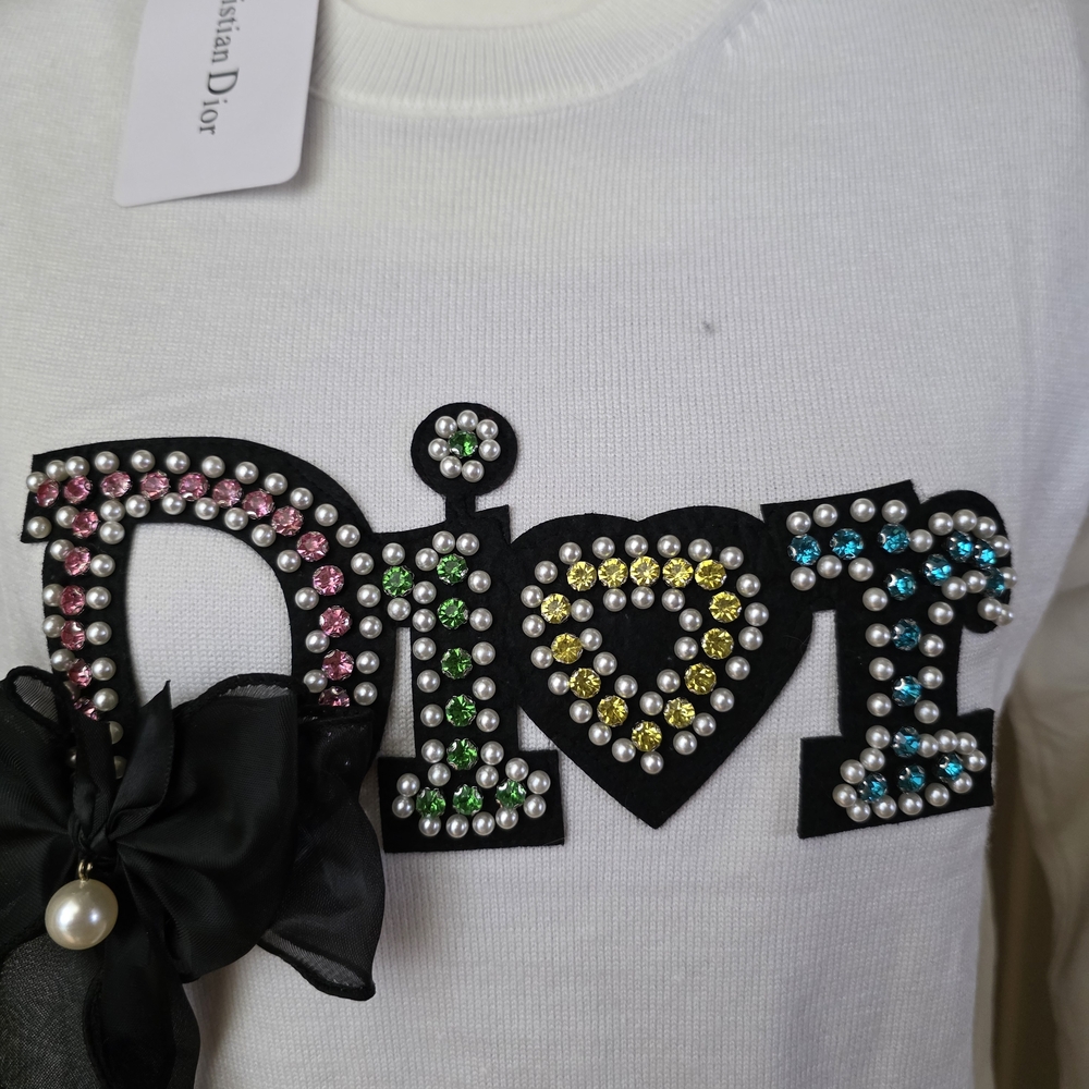 SOLD!Dior Women's  Knitted No Care Tag - Picture 7 of 10